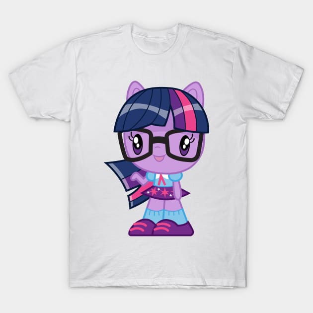 Equestria Girls Twilight Sparkle T-Shirt by CloudyGlow